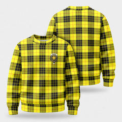 McLeod of Lewis Modern Tartan Crest Sweater