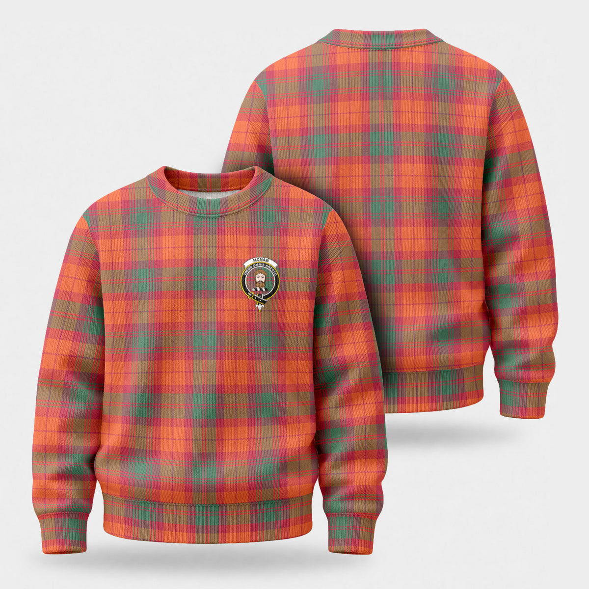 McNab Ancient Tartan Crest Sweater