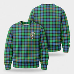 Murray of Atholl Ancient Tartan Crest Sweater