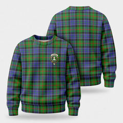 Paterson Tartan Crest Sweater