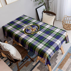 Gordon Dress Modern Tartan Crest Tablecloth