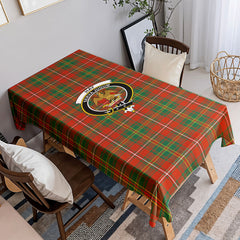 Hay Ancient Tartan Crest Tablecloth