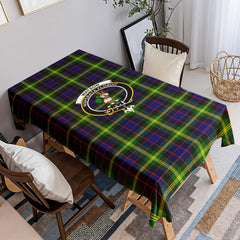 Watson Modern Tartan Crest Tablecloth