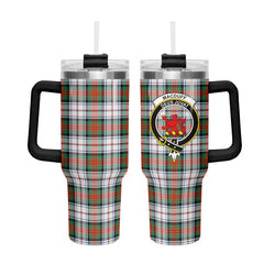 MacDuff Dress Ancient Tartan Crest 40 oz Insulated Tumbler with Handle