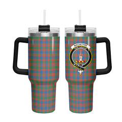 MacIntyre Ancient Tartan Crest 40 oz Insulated Tumbler with Handle