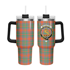 MacKintosh Ancient Tartan Crest 40 oz Insulated Tumbler with Handle