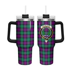 McArthur - Milton Tartan Crest 40 oz Insulated Tumbler with Handle