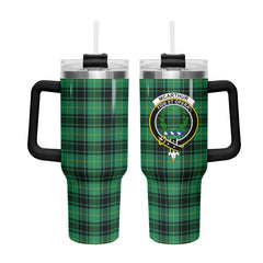 McArthur Ancient Tartan Crest 40 oz Insulated Tumbler with Handle