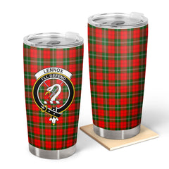 Lennox Tartan Crest Tumbler