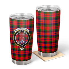 MacNaughten Tartan Crest Tumbler