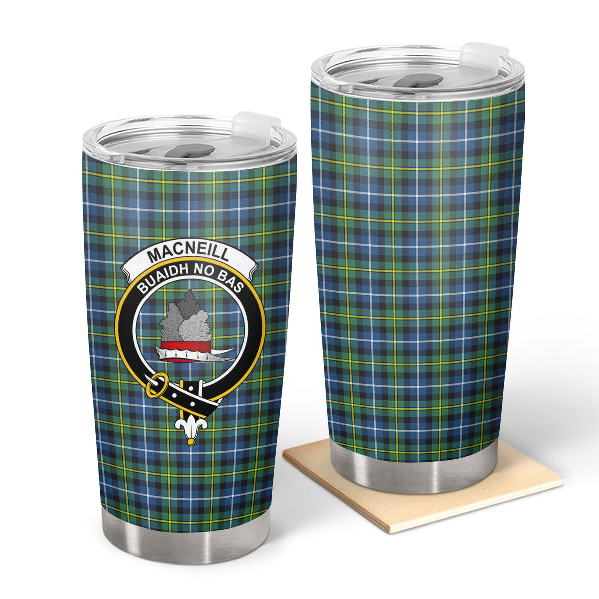 MacNeill of Barra Ancient Tartan Crest Tumbler