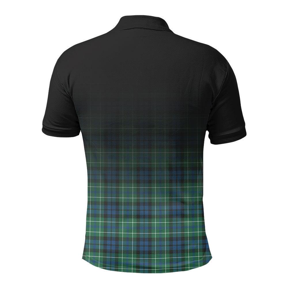 McNeil of Colonsay Ancient Tartan Crest Polo Shirt - Thistle Black Style