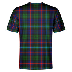 Calder (Calder-Campbell) Tartan Crest T-shirt