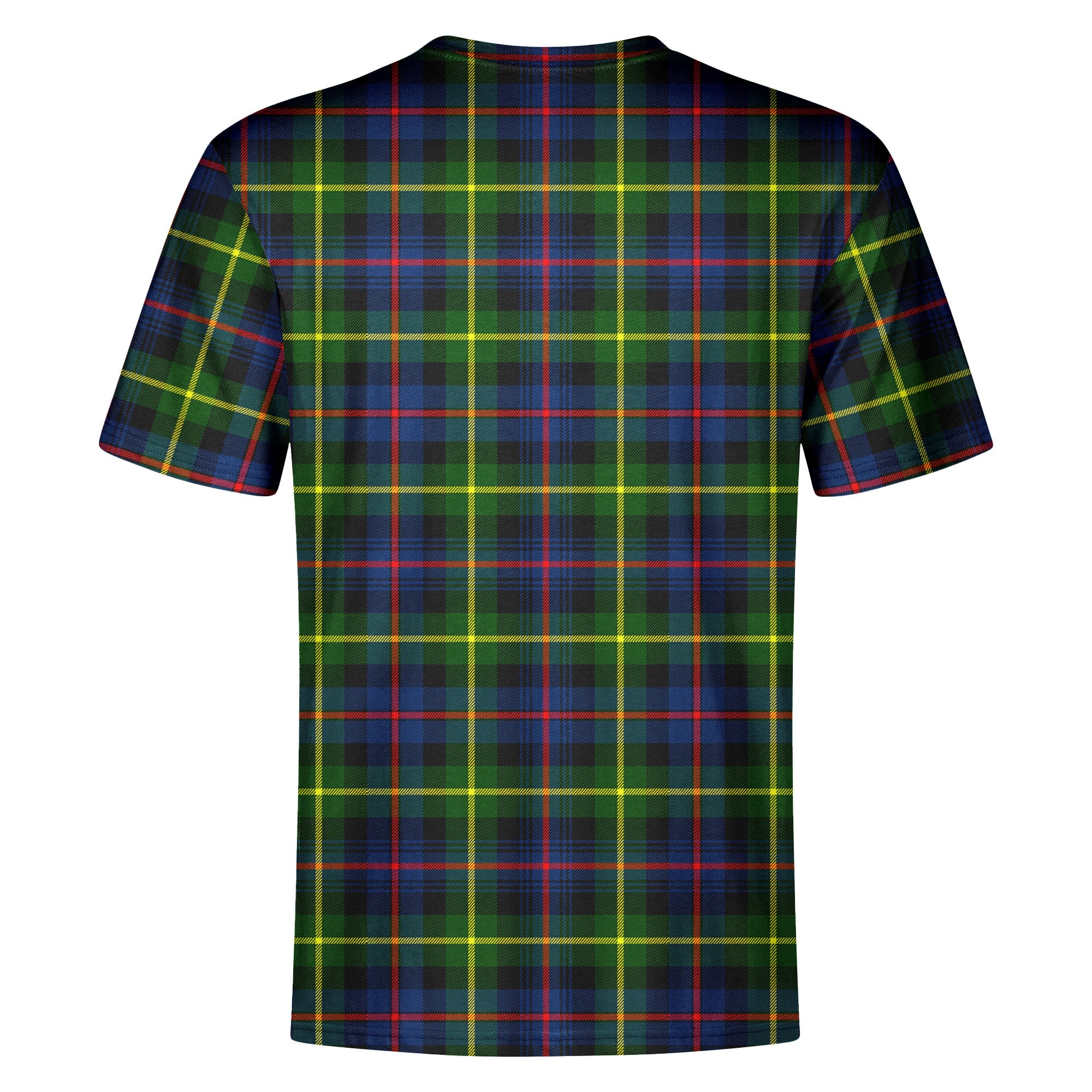 Farquharson Modern Tartan Crest T-shirt