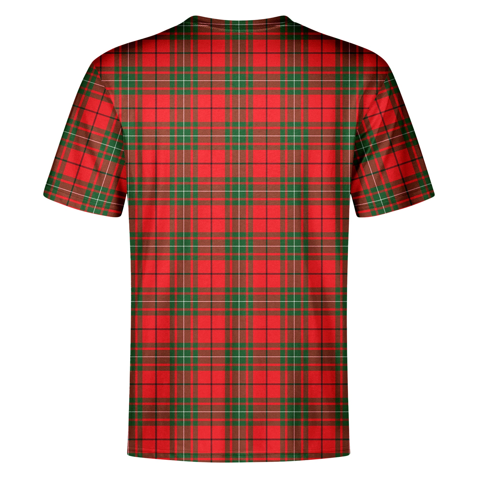 MacAuley Modern Tartan Crest T-shirt