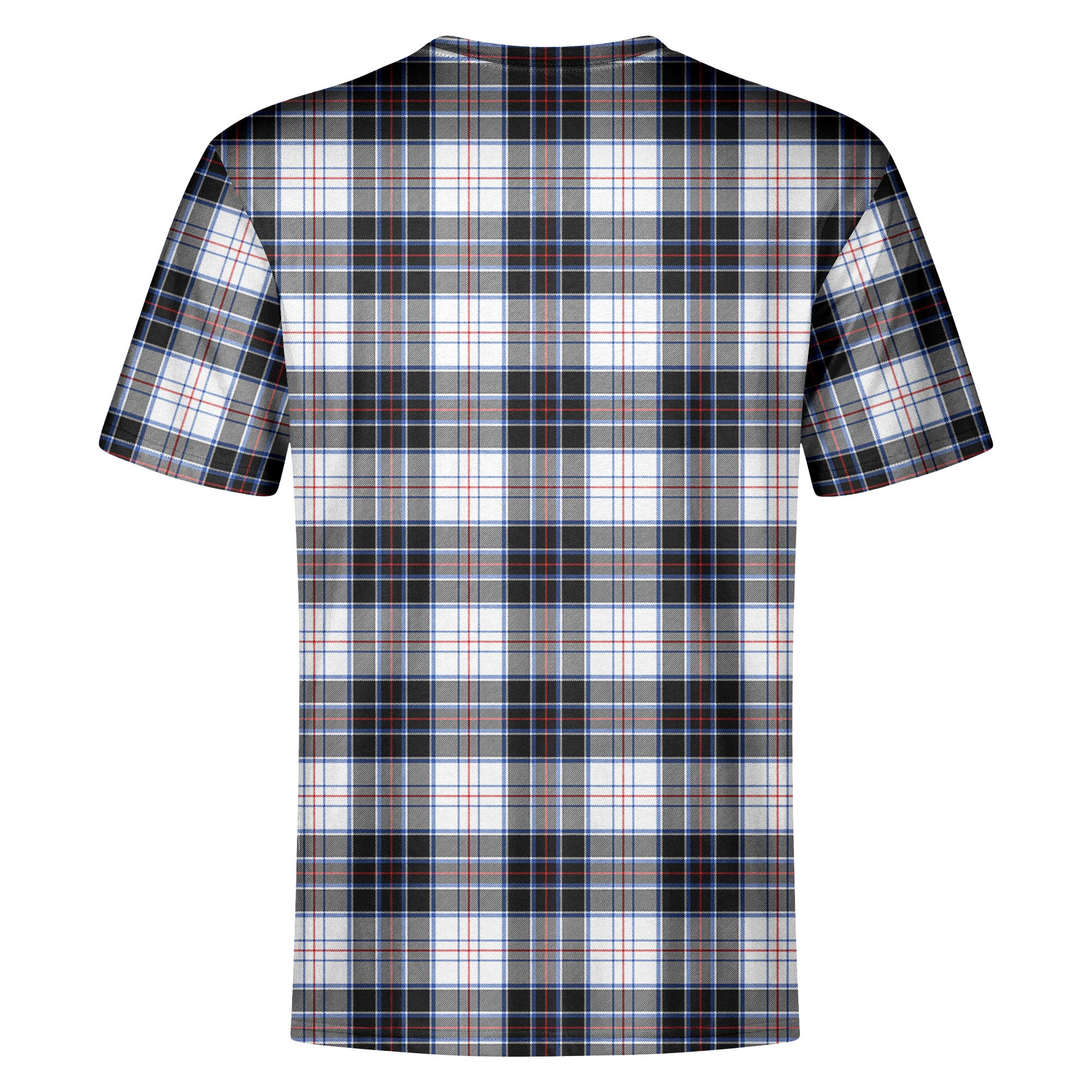 MacRae Dress Modern Tartan Crest T-shirt