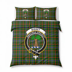 Bisset Tartan Crest Bedding Set