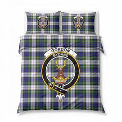 Gordon Dress Modern Tartan Crest Bedding Set