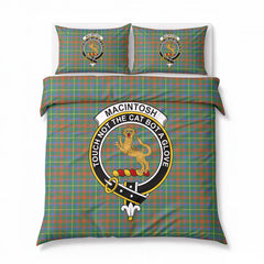 MacIntosh Hunting Ancient Tartan Crest Bedding Set