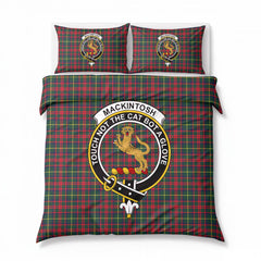 MacKintosh Hunting Modern Tartan Crest Bedding Set