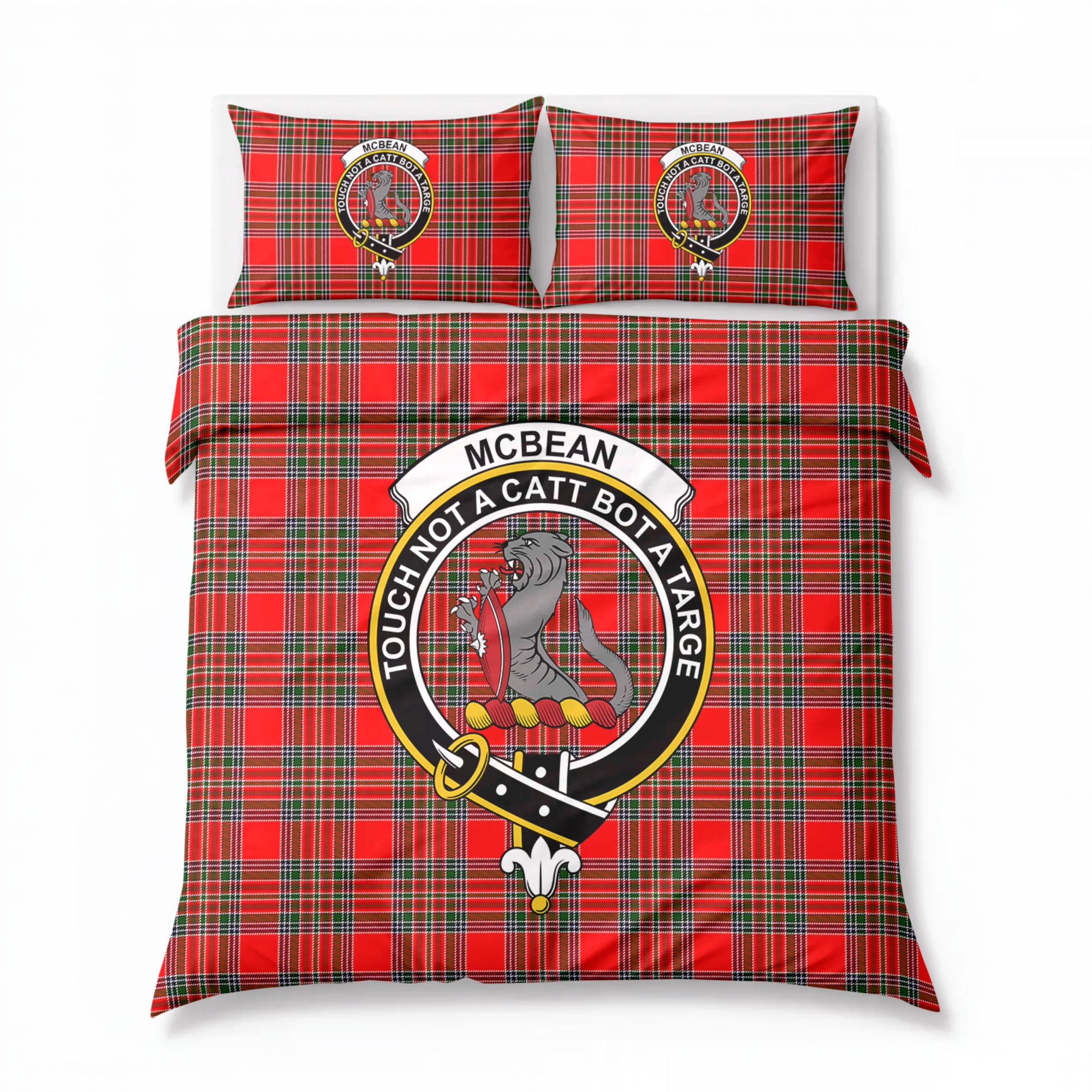 McBean Tartan Crest Bedding Set