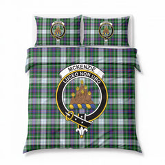McKenzie Dress Modern Tartan Crest Bedding Set