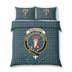 Robertson Hunting Ancient Tartan Crest Bedding Set