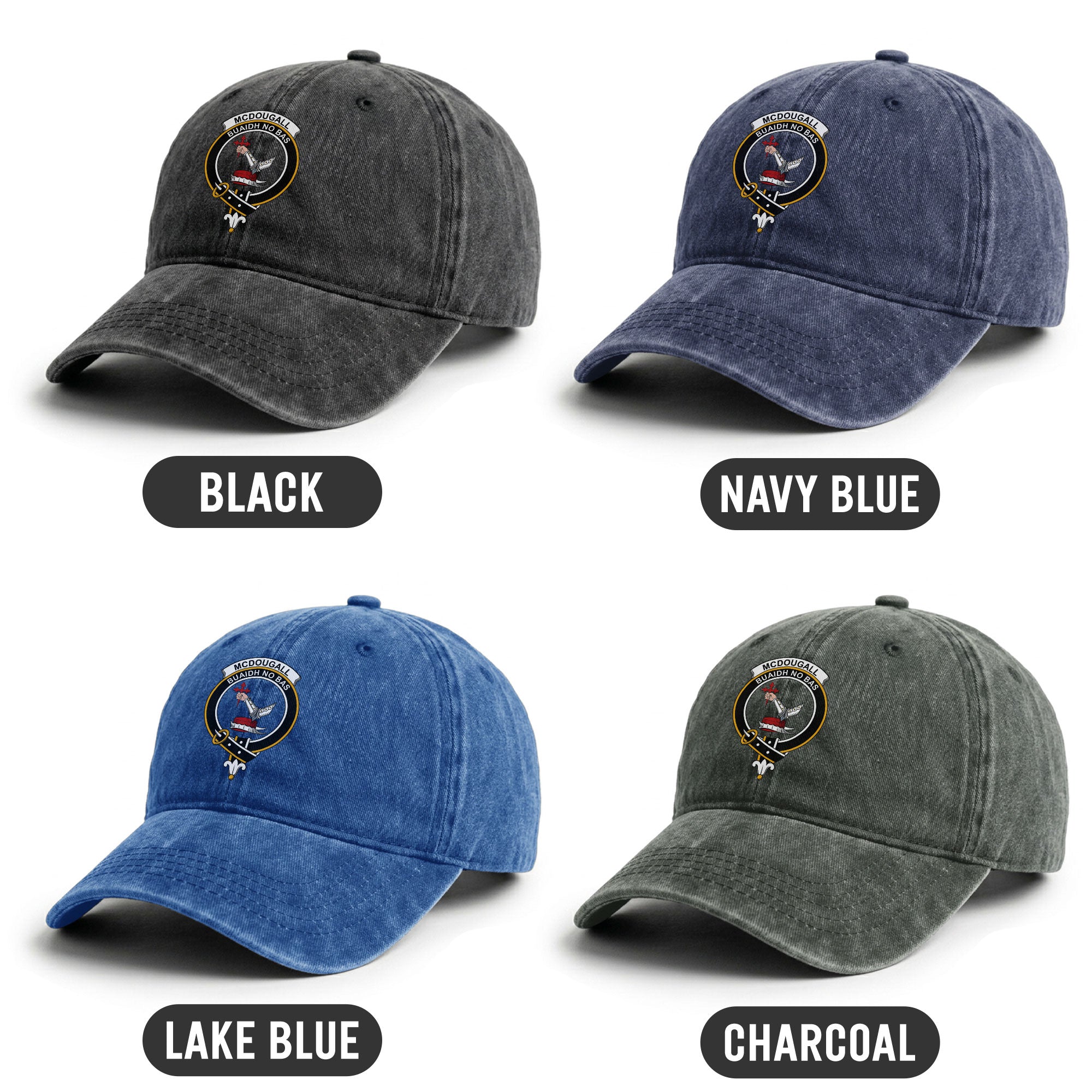 McDougall Crest Washed Classic Cap
