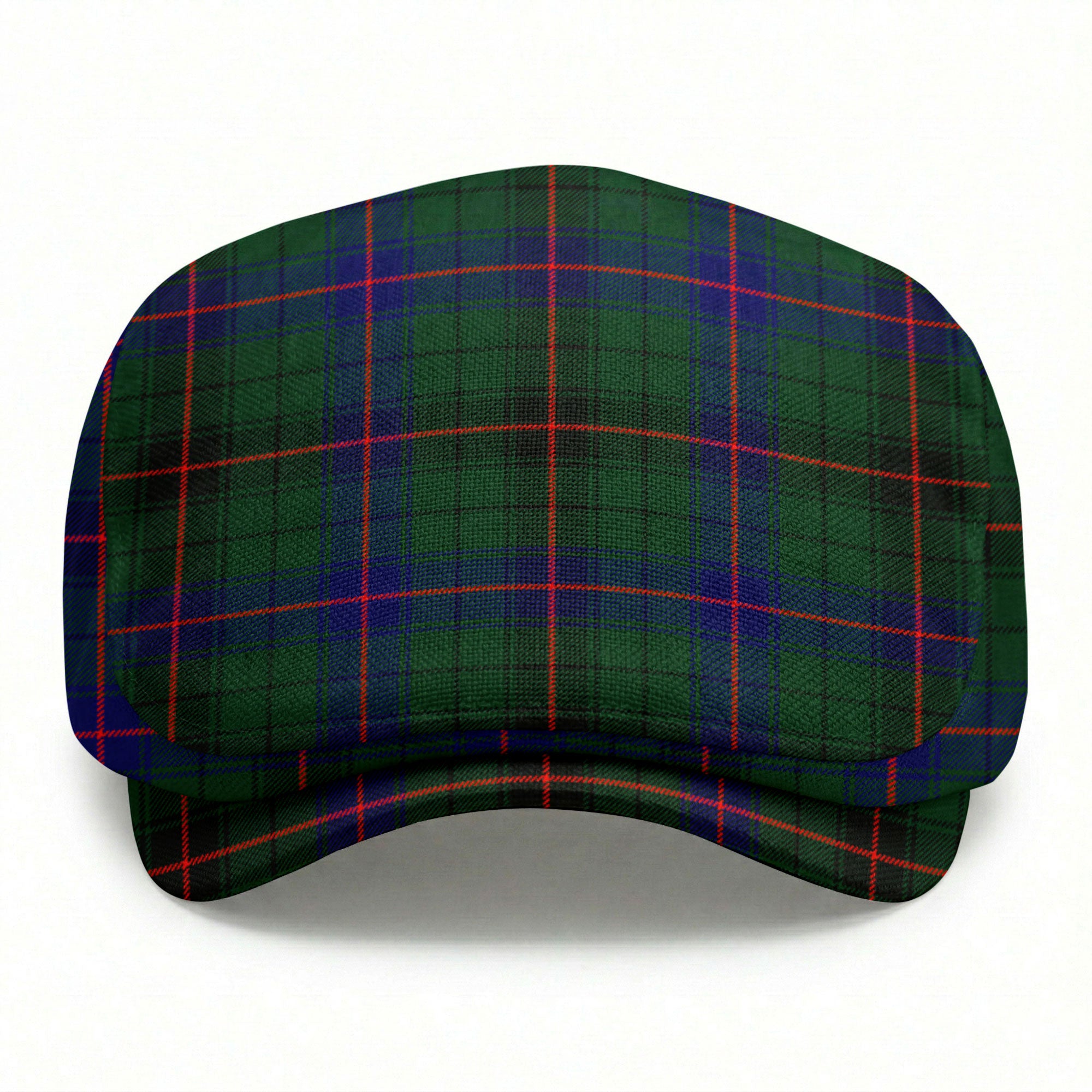 Davidson Modern Tartan Flat Caps