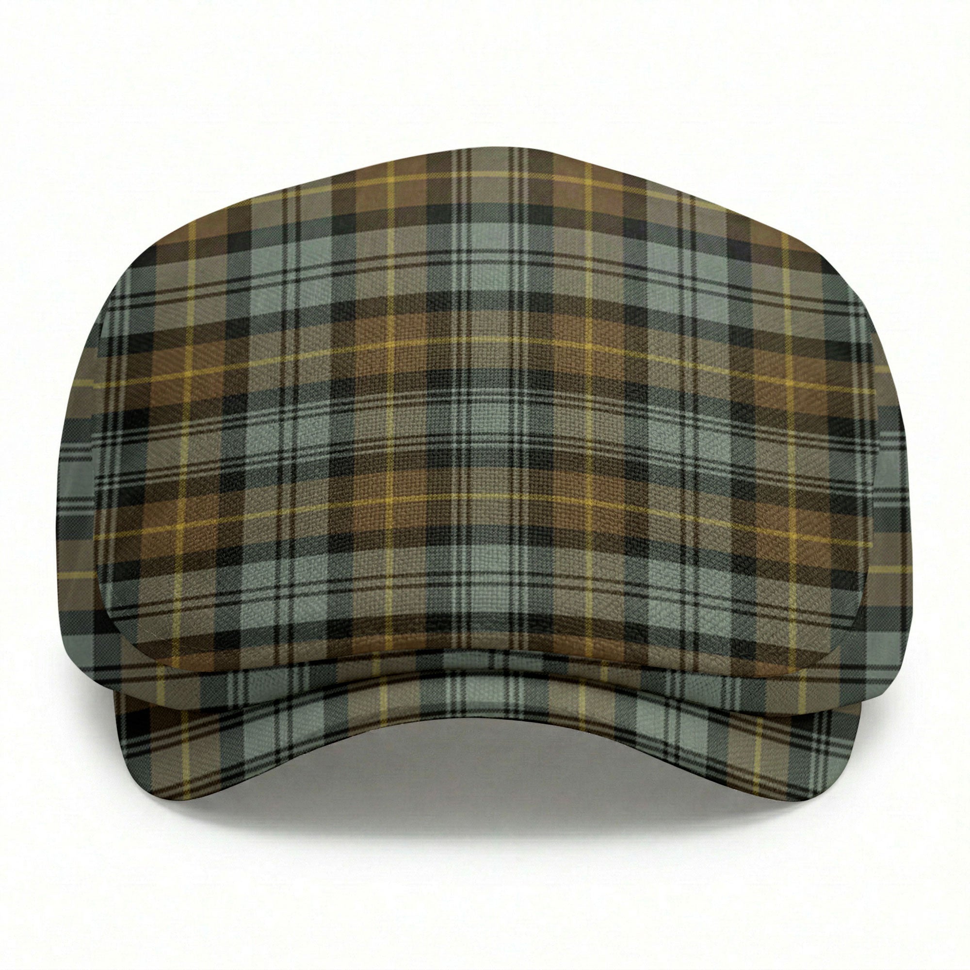 Gordon Weathered Tartan Flat Caps