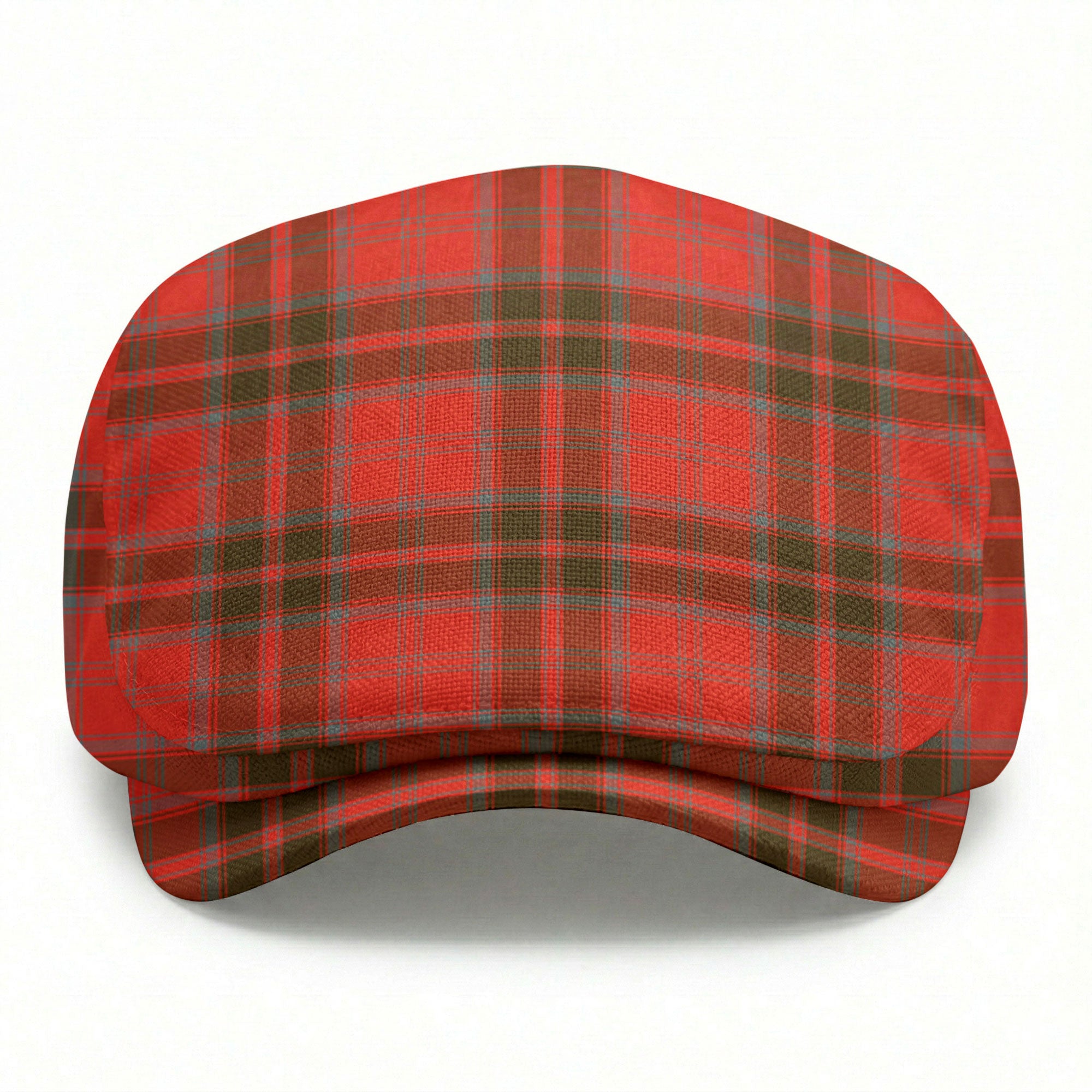 Grant Weathered  Tartan Flat Caps