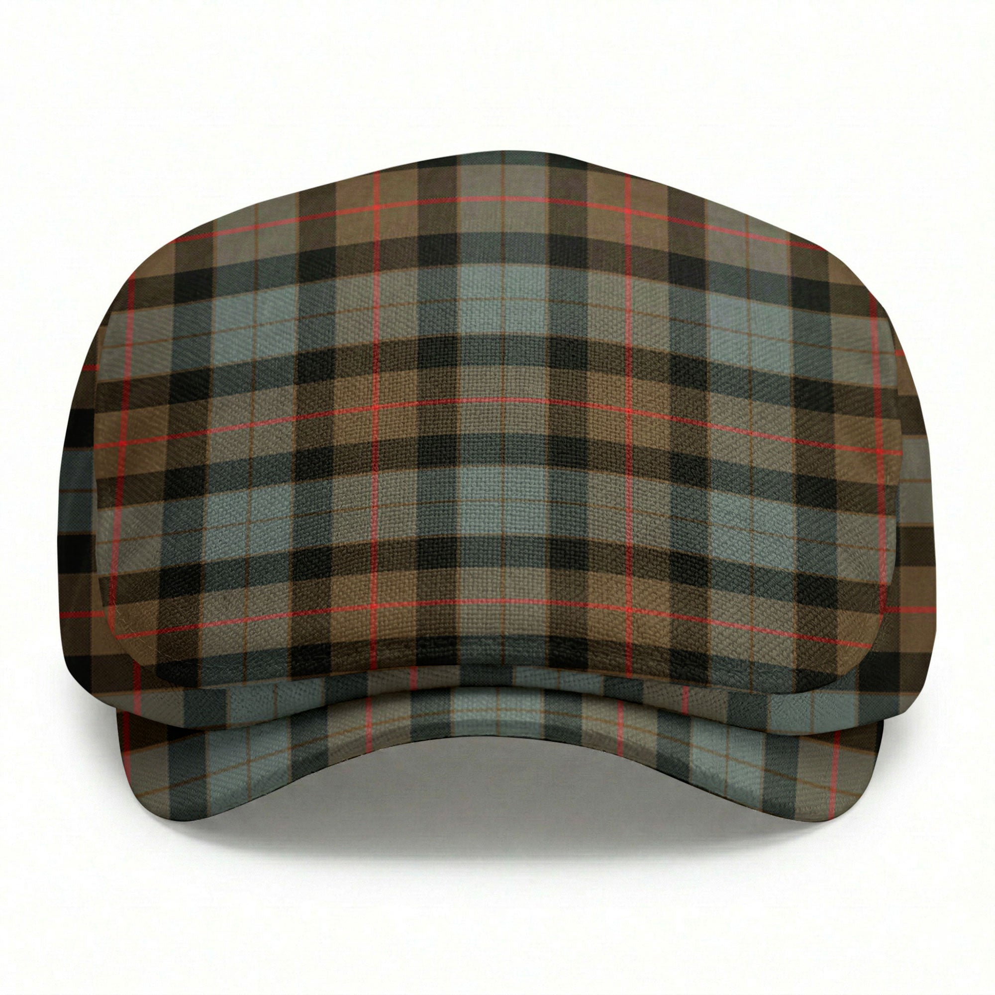 Gunn Weathered Tartan Flat Caps