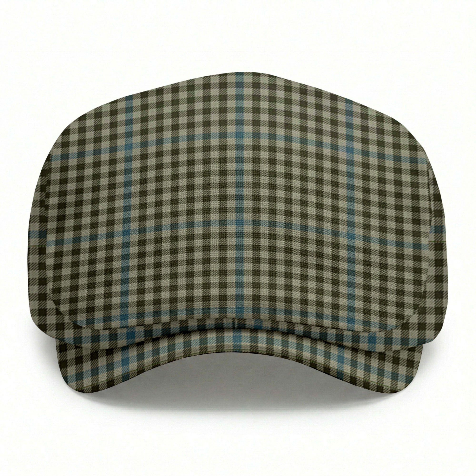 Haig Check Tartan Flat Caps