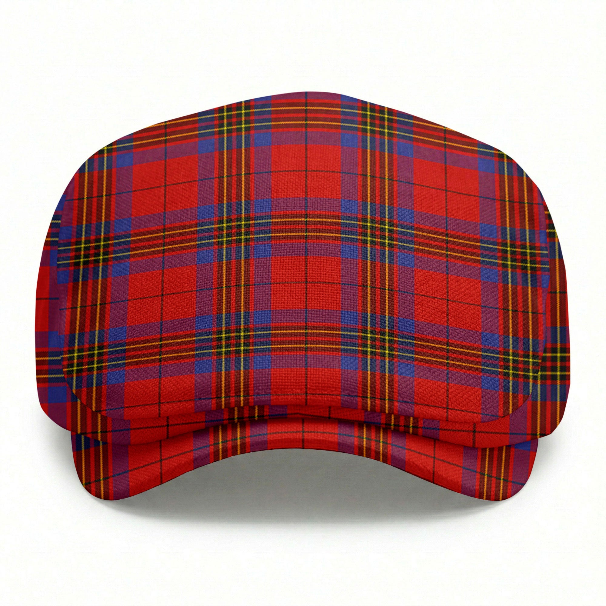 Leslie Modern Tartan Flat Caps