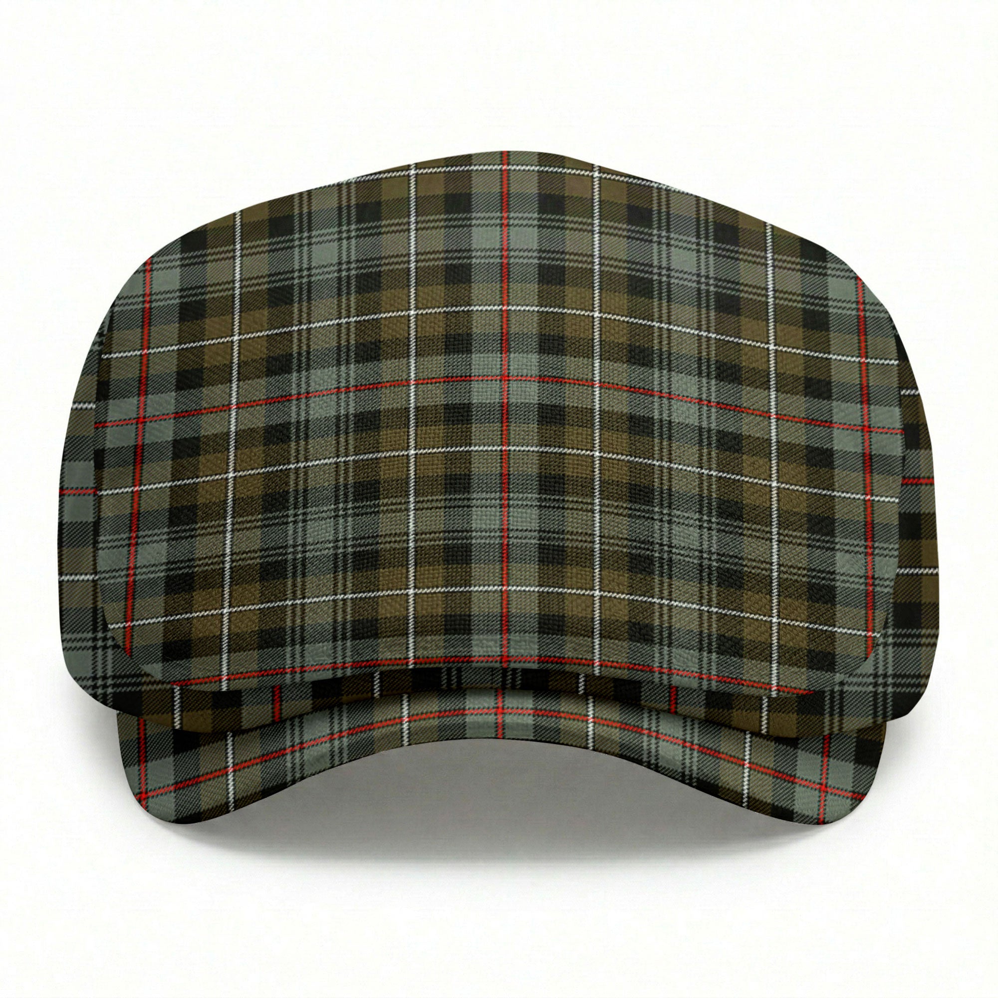 MacKenzie Weathered Tartan Flat Caps