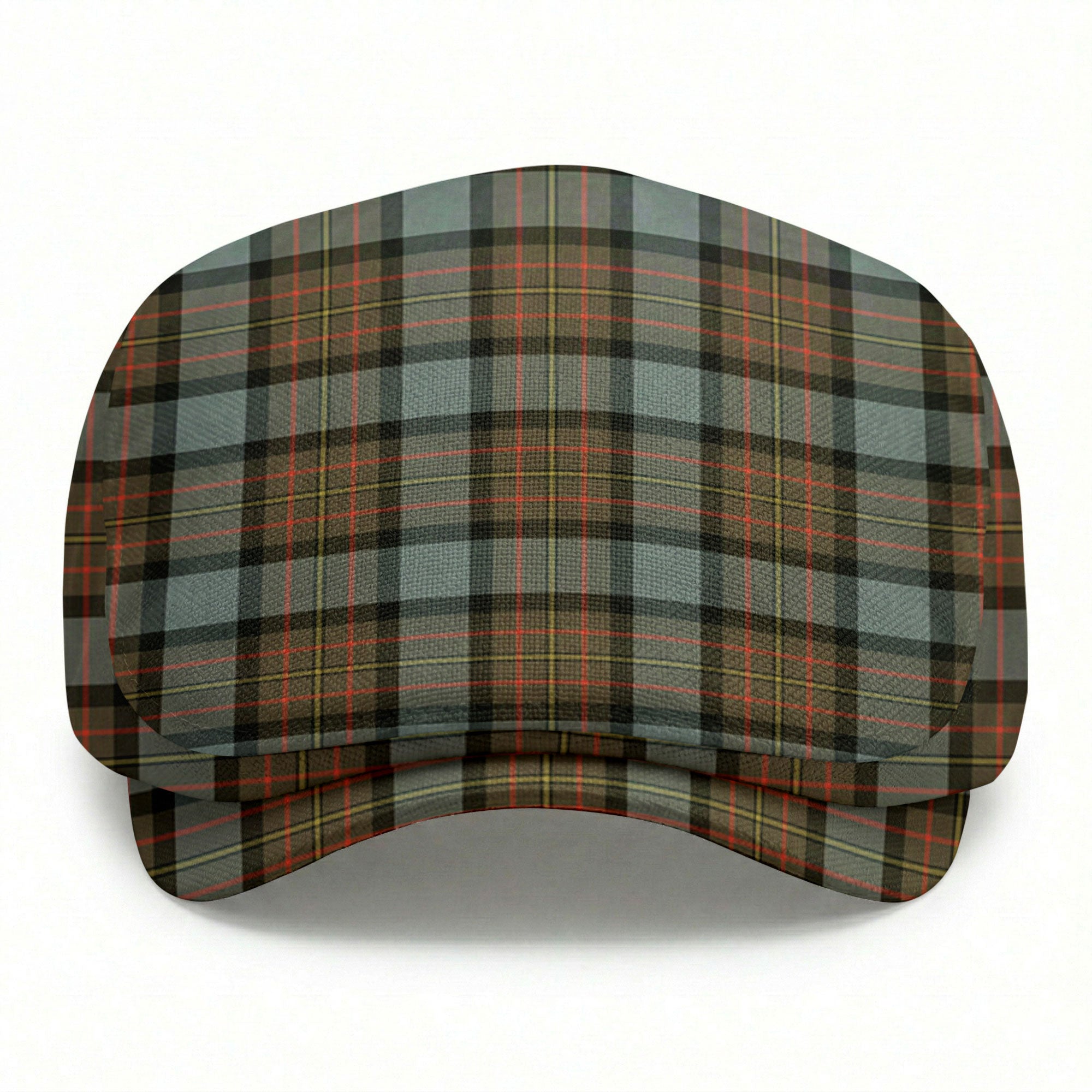 McLaren Weathered Tartan Flat Caps
