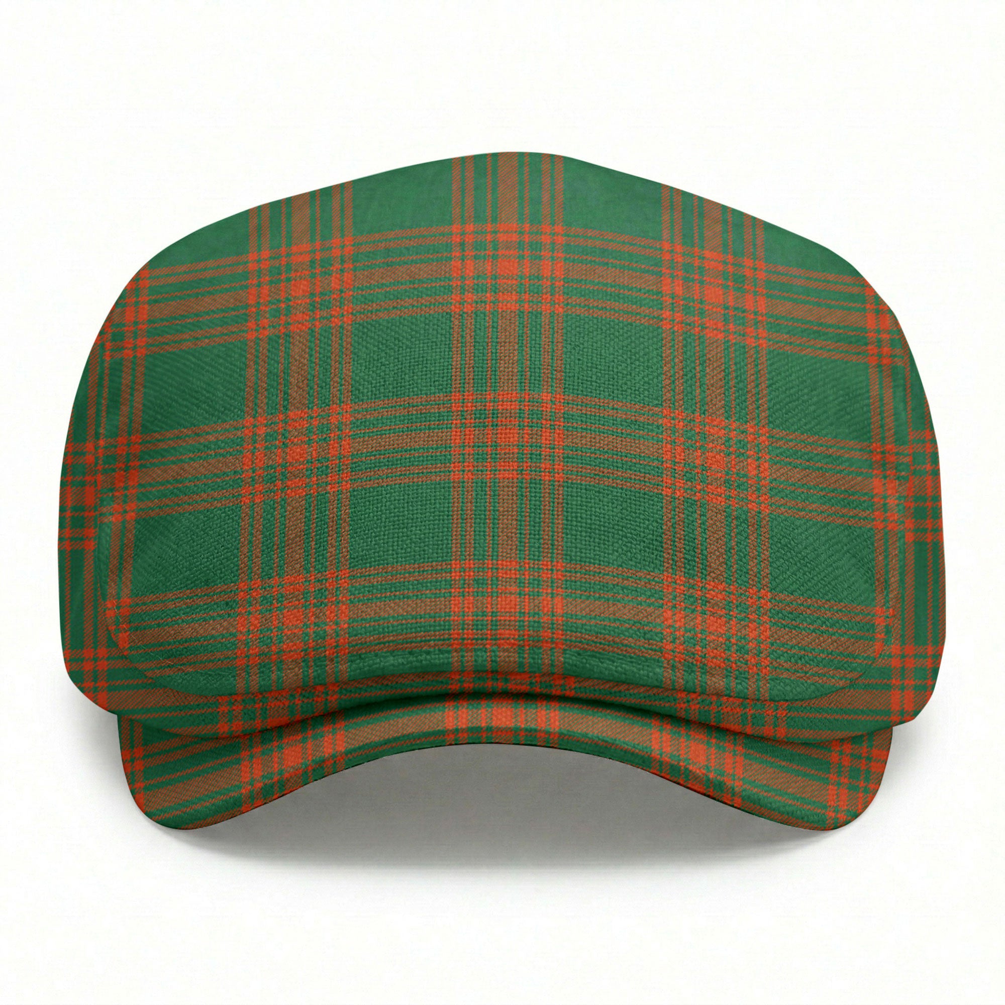 Menzies Green Ancient Tartan Flat Caps