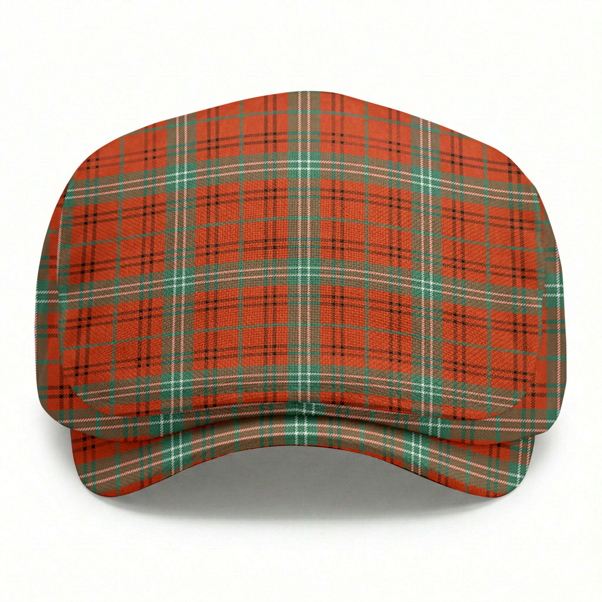 Morrison Red Ancient Tartan Flat Caps