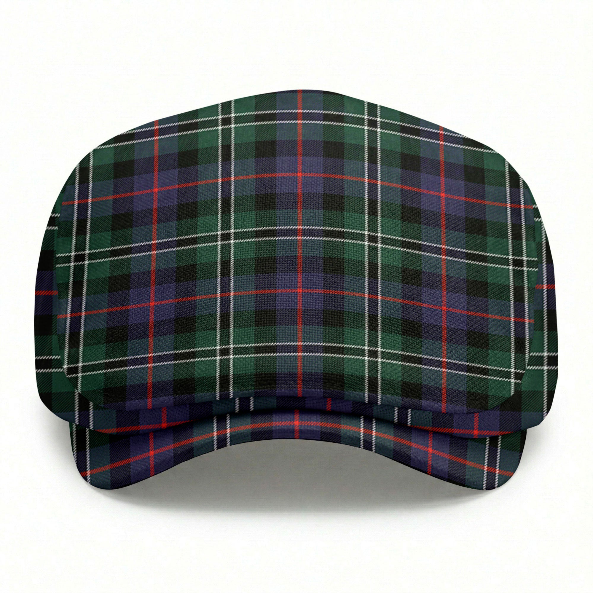 Rose Hunting Modern Tartan Flat Caps