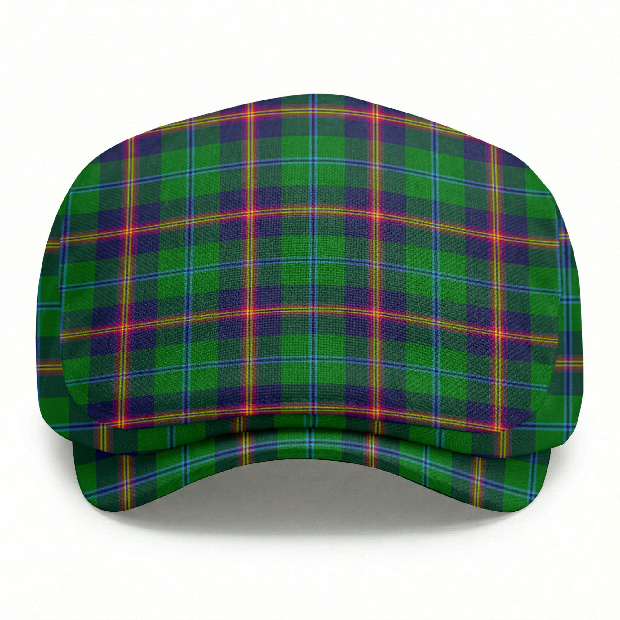 Young Modern Tartan Flat Caps