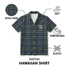 Allardice Tartan Crest Hawaiian Shirt