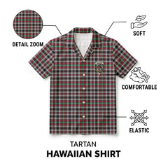 Borthwick Ancient Tartan Crest Hawaiian Shirt