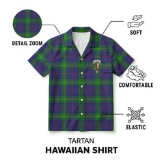 Boyle Tartan Crest Hawaiian Shirt