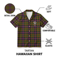 Cochrane Modern Tartan Crest Hawaiian Shirt