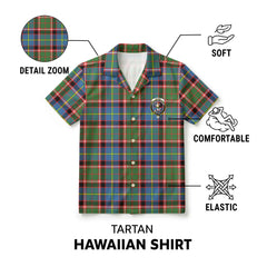 Glass Tartan Crest Hawaiian Shirt