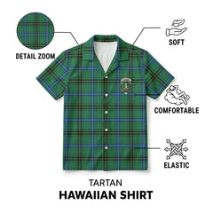 Henderson Ancient Tartan Crest Hawaiian Shirt