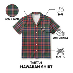 MacFarlane Hunting Modern Tartan Crest Hawaiian Shirt