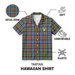 Norvel (or Norvill) Tartan Crest Hawaiian Shirt