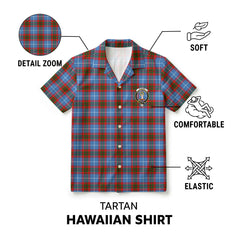 Skirving Tartan Crest Hawaiian Shirt
