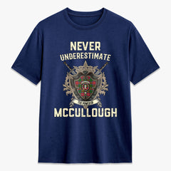 McCullough Tartan Crest 2D T-shirt - Never Underestimate Style